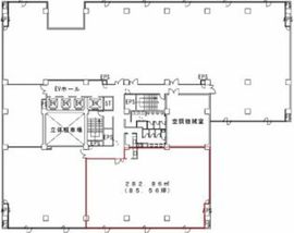 ダイハツニッセイ池袋ビル 2階D 間取り図