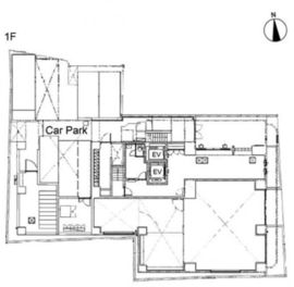 (仮称)新宿区信濃町PJ 1階 間取り図
