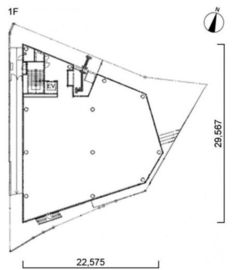 (仮称)池尻大橋プロジェクトA棟 1階 間取り図