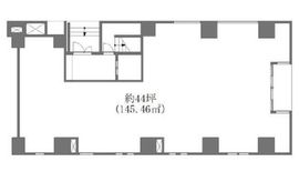 服部ビル(店舗・事務所) 1階 間取り図