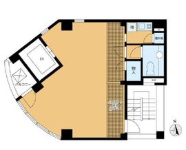 Svort渋谷神南 8階 間取り図