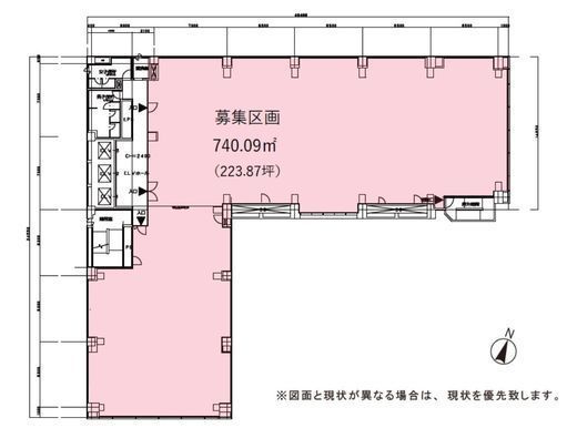 五島育英会ビル 6階 間取り図
