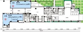 東急虎ノ門ビル 7階B 間取り図