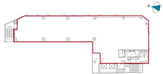 プライムオフィス平河町 4階 間取り図