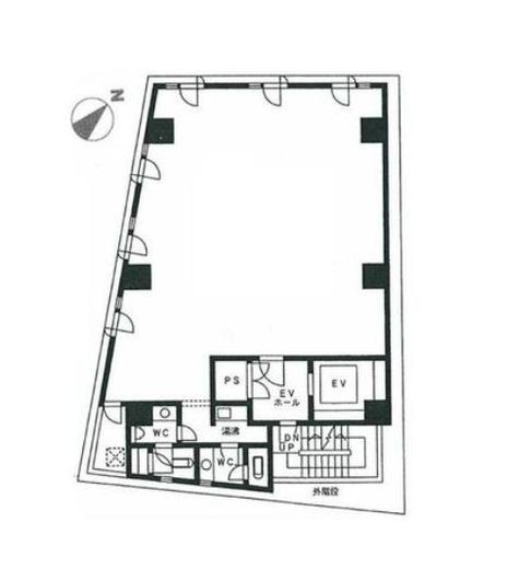 日光ビル 8階 間取り図