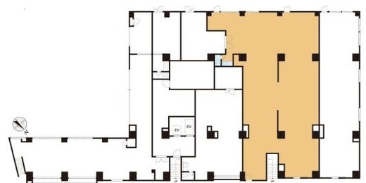 ルミネ五反田第二ビル 106-B号室 間取り図