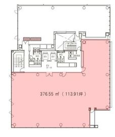 JRE銀座三丁目ビル 5階 間取り図