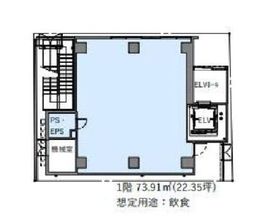 AIBA SHIMBASHI TOWER 1階 間取り図