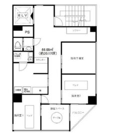 トラスト浜松町ビル 5階 間取り図