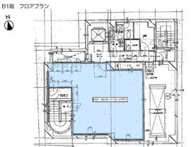 サンライズ三田ビル B1階 間取り図