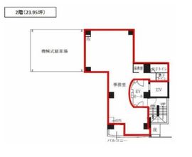 リードシー飯田橋ビル 2階 間取り図