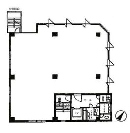 矢島ビル(田町) 4階 間取り図