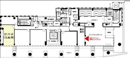 霞が関ビジネスセンター 202 間取り図