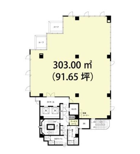 A-PLACE恵比寿東 5階 間取り図