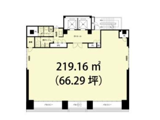 アスク銀座ビル 7階 間取り図