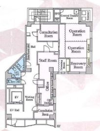 DEAR銀座 8階 間取り図