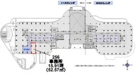 ピアウエストスクエア 256 間取り図