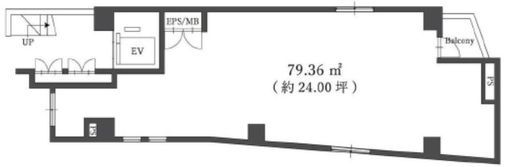 赤坂ストリートビルディング 1階 間取り図