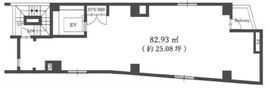 赤坂ストリートビルディング 2階 間取り図