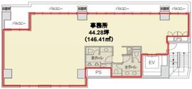 赤坂二丁目ビル 5階 間取り図