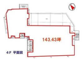 JMFビル高田馬場01 4階 間取り図