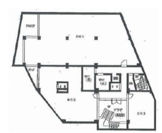 フィオーレ代官山 1階 間取り図