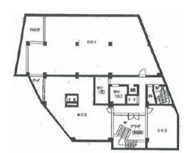 フィオーレ代官山 1階 間取り図