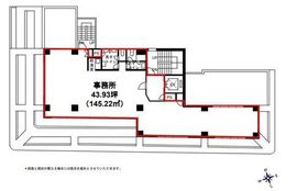 神田オーシャンビル 5階 間取り図