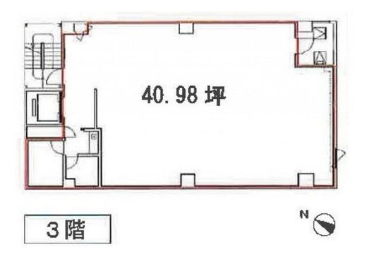 陽光銀座三原橋ビル 3階 間取り図