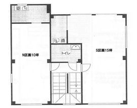 深山ビル 3階SN 間取り図