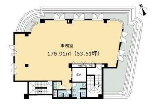 K＆Mビル 501 間取り図