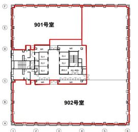 MFPR六本木麻布台ビル 902 間取り図