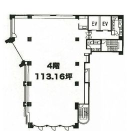 古賀オールビル 4階 間取り図