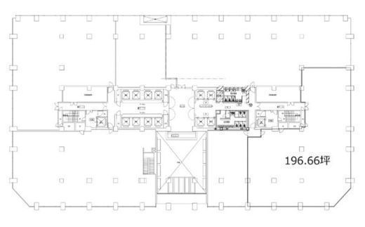 丸の内郵船ビルディング 202A・203 間取り図