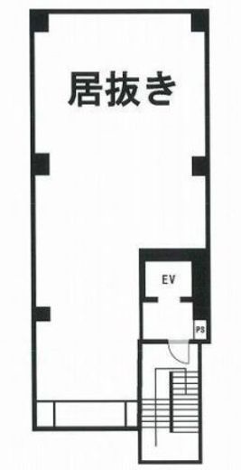 第10NKビル B1階 間取り図