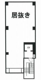 第10NKビル B1階 間取り図