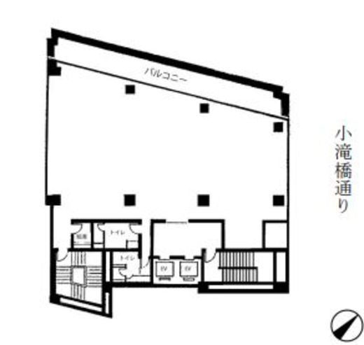 ダイヤフゲンビル 7階 間取り図