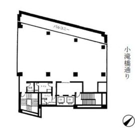 ダイヤフゲンビル 7階 間取り図