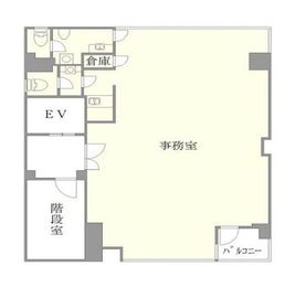 チヨダビル 5階 間取り図