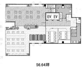 MARK SQUARE 御徒町 4階 間取り図