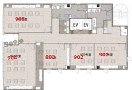 MARK SQUARE 御徒町 904 間取り図