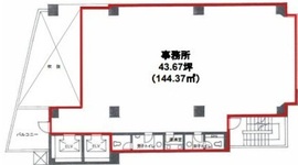 SHIBUYA EAST BLDG. 2階 間取り図