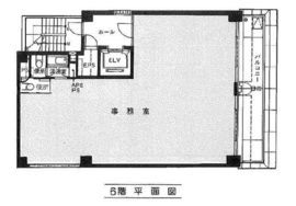 松田ビル 6階 間取り図