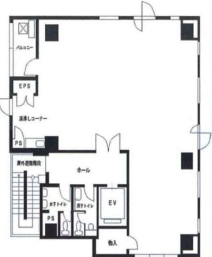 京橋TSビル 8階 間取り図