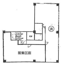 サカキビル 2階 間取り図