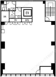 GM-Gビル 5階 間取り図