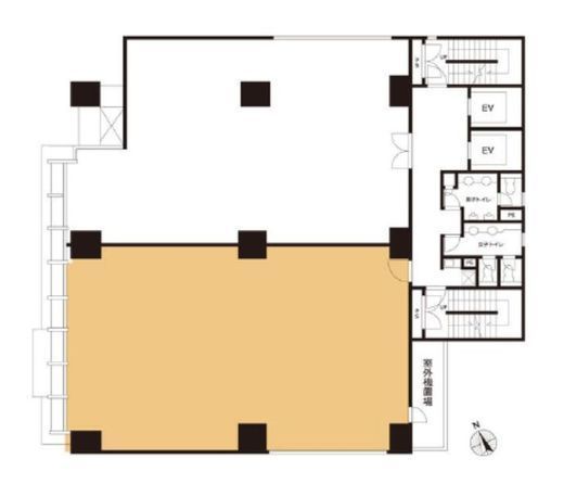 VORT東新宿 202 間取り図