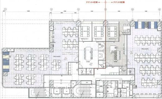 FRAME日本橋（旧：ユニゾ久松町清洲橋通りビル） 7階A 間取り図