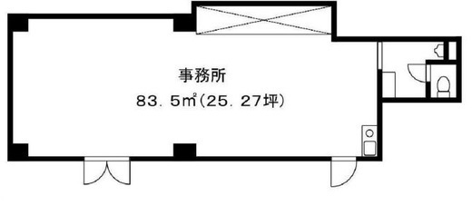 田丸屋ビレッジ B1階B 間取り図