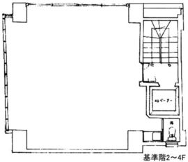 第3篠原ビル 3階 間取り図